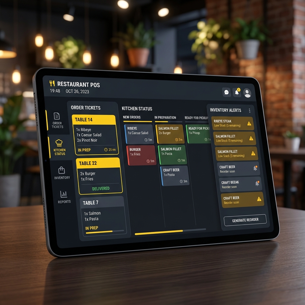 Dashboard SaaS para Restaurantes